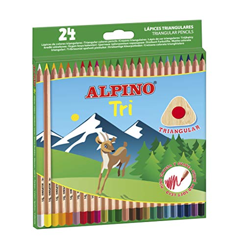 Alpino 129 - Pack de 24 lápices, multicolor