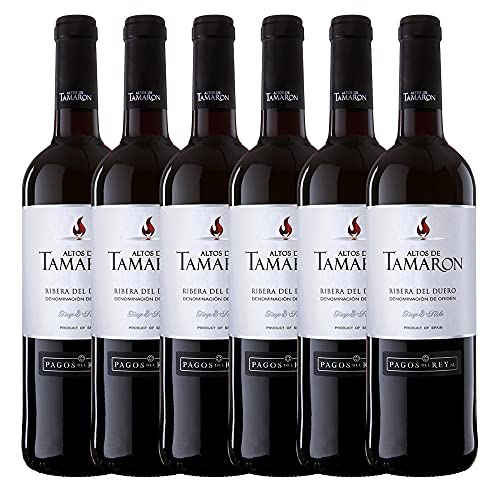 Altos De Tamaron Vino Tinto D.O. Ribera del Duero Joven - 6 Botellas x 750 ml - Total: 4500 ml