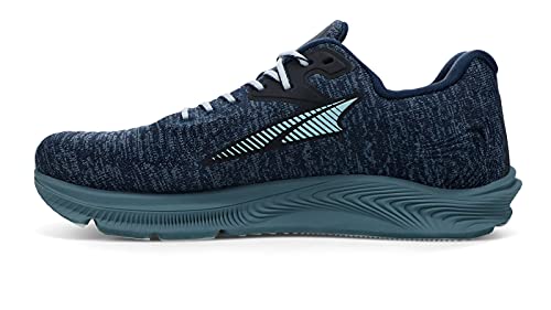 ALTRA AL0A5485 Torin 5 Luxe Zapatillas de correr para mujer, gris/azul - 7 M US, Azul marino/flor y brillo, 40 EU