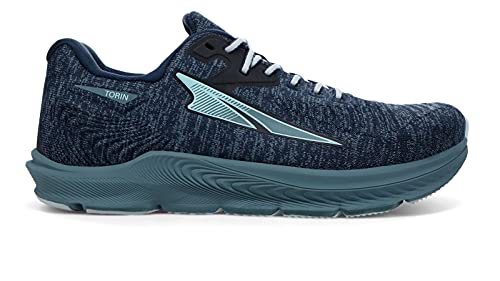 ALTRA AL0A5485 Torin 5 Luxe Zapatillas de correr para mujer, gris/azul - 7 M US, Azul marino/flor y brillo, 40 EU