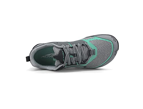 Altra Lone Peak 10th Anniversary Edition, para mujer, gris/verde azulado, Gris verde azulado., 41 EU