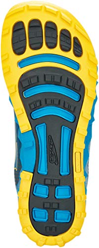 ALTRA Men's AL0A4VQB Superior 4.5 Trail Running Shoe, Blue/Yellow - 9 M US