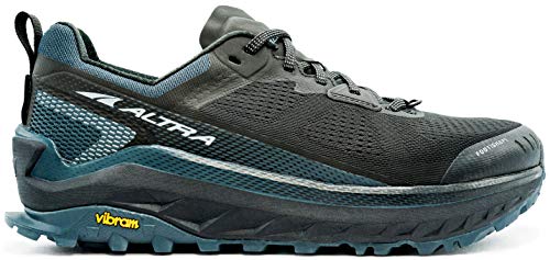 ALTRA Men's AL0A4VQM Olympus 4 Trail Running Shoe, Black Steel - 8 M US