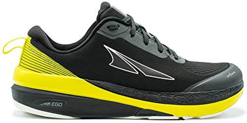 ALTRA Men's AL0A4VQO Paradigm 5 Road Running Shoe, Black/Lime - 8 M US