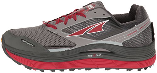 Altra Men's Olympus 2.5 Running-Shoe, Black/Red, 10