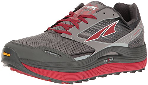 Altra Men's Olympus 2.5 Running-Shoe, Black/Red, 10
