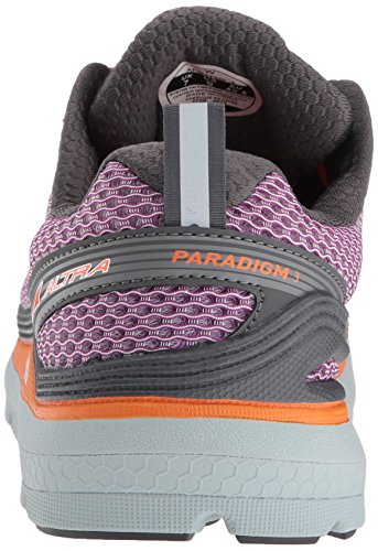 Altra Mujer paradigma 3.0 Zapatillas Running - Morado Naranja, 6.5 UK