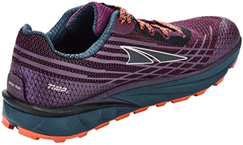 ALTRA Women's AL0A4QTP TIMP 2 Trail Running Shoe, Plum/Coral - 7.5 M US