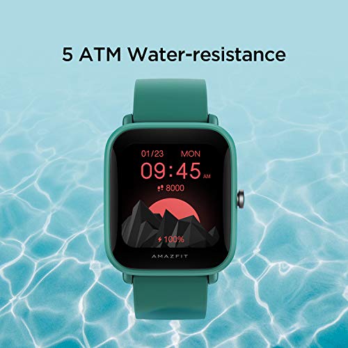 Amazfit Bip U Pro Smart Watch Reloj Inteligente con GPS Incorporado 60+ Modos Deportivos 5 ATM Fitness Tracker Oxígeno Sangre Frecuencia cardíaca Monitor de sueño y estrés 1.43"Pantalla táctil