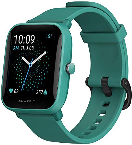 Amazfit Bip U Pro Smart Watch Reloj Inteligente con GPS Incorporado 60+ Modos Deportivos 5 ATM Fitness Tracker Oxígeno Sangre Frecuencia cardíaca Monitor de sueño y estrés 1.43"Pantalla táctil