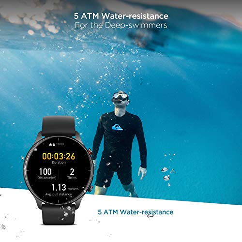 Amazfit GTR 2e Smartwatch Reloj Inteligente 90 Modo Deportivo 5 ATM Duración de Batería 26 Días Medición de la Saturación de Oxígeno en Sangre Alexa