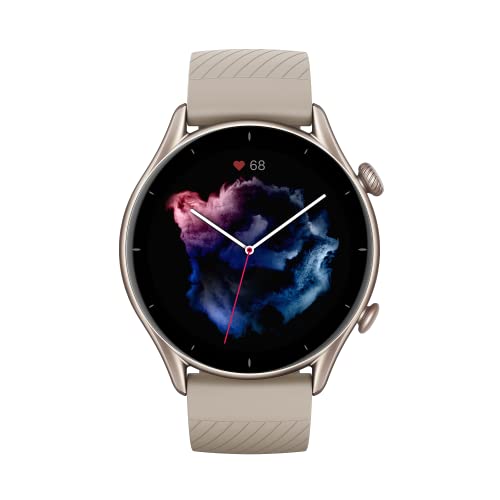 Amazfit GTR 3 Smartwatch Pantalla AMOLED de 1.39" Reloj Inteligente Fitness GPS 150 +Modos Deportivos 21 días de duración de la batería Monitoreo de Salud Alexa Integrado Zepp OS Sistema 5 ATM (Gris)