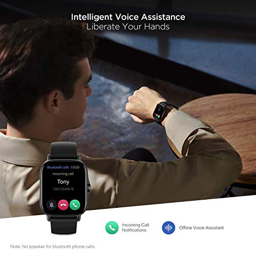 Amazfit GTS 2e Smartwatch Reloj Inteligente 90 Modos Deportivo 5 ATM Duración debatería 14 Días Medición de la saturación de oxígeno en Sangre Negro