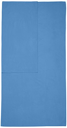 Amazon Basics - Juego de toallas de viaje y deporte (microfibra, 1 toalla de baño y 1 toalla de mano)