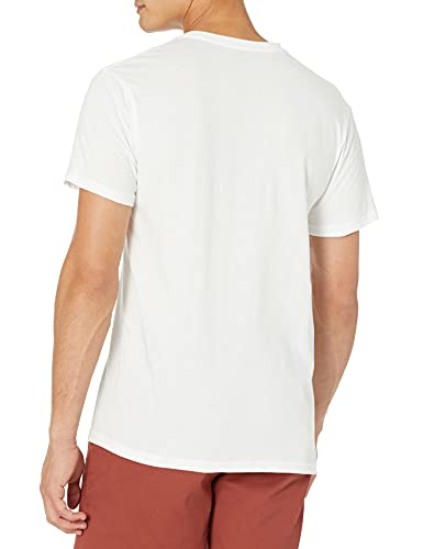 Amazon Essentials 6-Pack V-Neck Undershirts Camisa, Blanco (White), Large