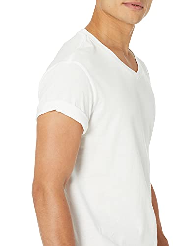 Amazon Essentials 6-Pack V-Neck Undershirts Camisa, Blanco (White), XX-Large