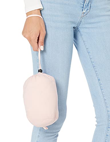 Amazon Essentials - Chaleco acolchado para mujer, plegable, ligero y resistente al agua, Rosa (light pink), US S (EU S - M)