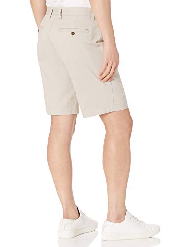 Amazon Essentials – Pantalón corto de corte entallado para hombre (22,8 cm), Beige (Stone Sto), 36W