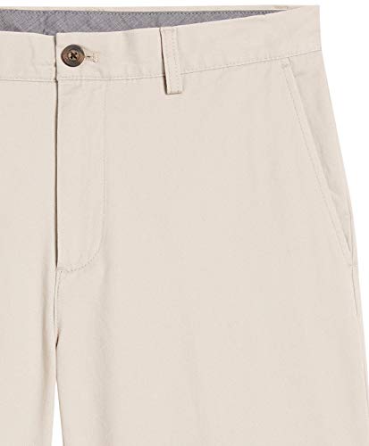 Amazon Essentials – Pantalón corto de corte entallado para hombre (22,8 cm), Beige (Stone Sto), 36W