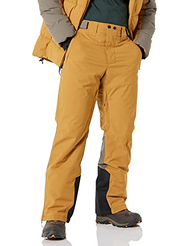 Amazon Essentials Pantalón de esquí Impermeable con Aislamiento Nieve, Oro, Bloque De Color, M