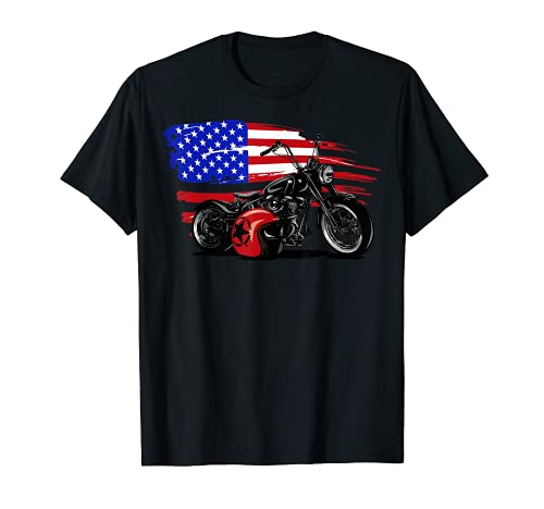 América, vintage, para amantes de las bicicletas de regalo Camiseta