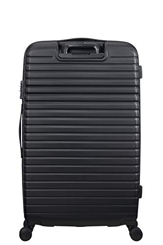 American Tourister Aero Racer Spinner 79 Expandable - 4,6 Kg Equipaje de mano, cm, 115 liters, Negro (Jet Black)