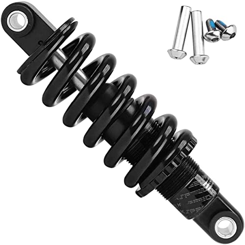 Amortiguadores traseros Amortiguador trasero de la bicicleta de montaña E-Bike, 125mm / 150mm / 165mm / 190mm Mtb Suspensión de primavera con bobina de bicicletas for Xc Scooter electrico Accesorios p