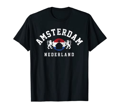 Amsterdam Países Bajos Holanda Holanda holandés Camiseta