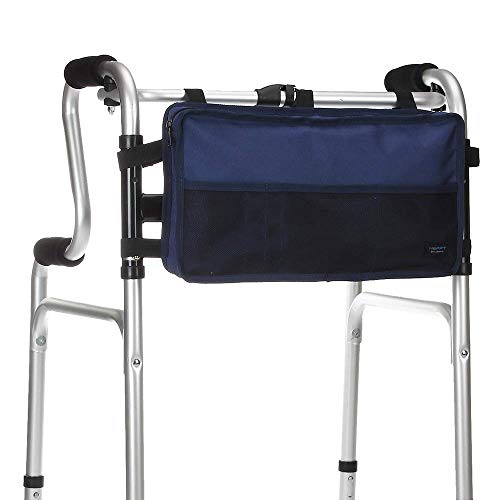 andadores Bolsas sillas de ruedas Bolsillo Silla Scooter eléctrico Bolsa transporte Bolso Organizador lateral Cubierta Bolsa de viaje almacenamiento malla para Barandilla de la cama moto