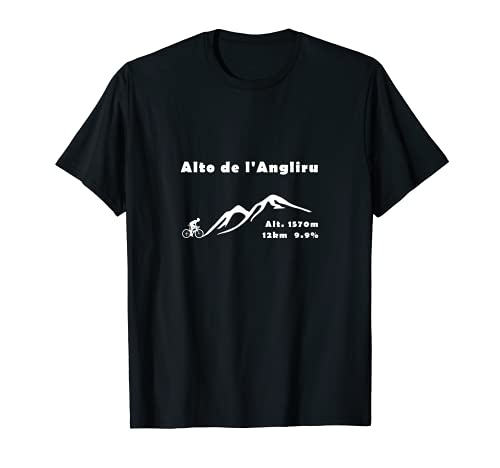 Angliru, bicicleta, España, Asturias, Vuelta, ciclismo Camiseta