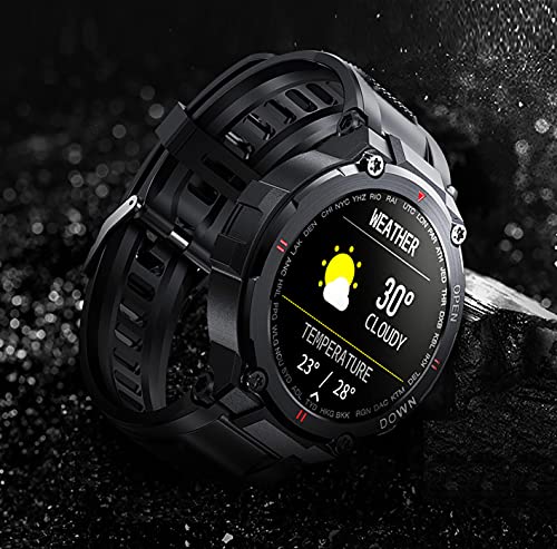 ANSUNG Relojes Inteligente Hombre,Smartwatch con Llamadas Pulsómetro Presión Arterial, Monito de Sueño,Podómetro Pulsera Reloj Impermeable para Android iOS y Xiaomi Huawei iPhone（ Negro）