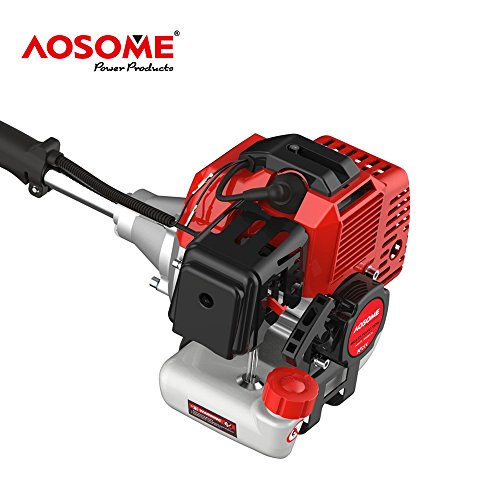 AOSOME Desbrozadora Gasolina Multifuncion 5 en 1 - Cortasetos Telescopica, Motosierras Podadora Altura, Poste de Extensión - 2 Tiempos (2,2kW 3HP 52CC), Herramienta de Exterior Jardinería Profesional