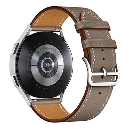Apbands Correa Cuero 22mm Compatible con Samsung Galaxy Watch 3 45mm/Galaxy Watch 46mm Correa de Reloj de liberación rápida de 22 mm para Gear S3 Frontier/Classic