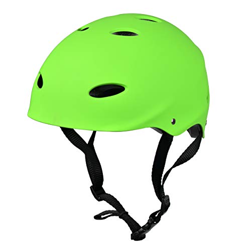 Apollo Casco para Skate/Bicicleta de la Marca Casco Ajustable para Skate, Scooter, BMX, con botón Giratorio Adecuado para niños y adultes, Disponible en Diversos tamaños y Colores…