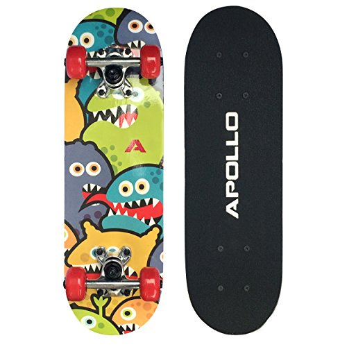 Apollo Kids Skateboard monopatín pequeño para niños