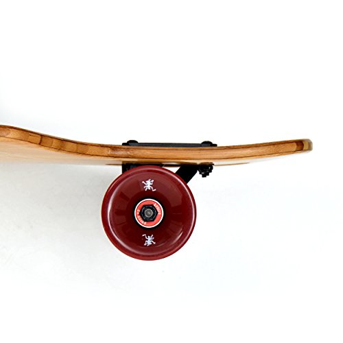 Apollo Longboard Bali Special Edition Tabla Completa con rodamiento de Bolas High Speed ABEC Incl. Skate T-Tool, Drop Through Freeride Skate Cruiser Boards