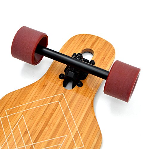Apollo Longboard Bali Special Edition Tabla Completa con rodamiento de Bolas High Speed ABEC Incl. Skate T-Tool, Drop Through Freeride Skate Cruiser Boards