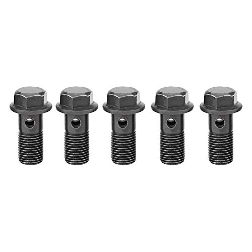 Arandelas y Tornillos Banjo, Tornillos Banjo para Pinza de Freno Cilindro Maestro(M10×1mm)