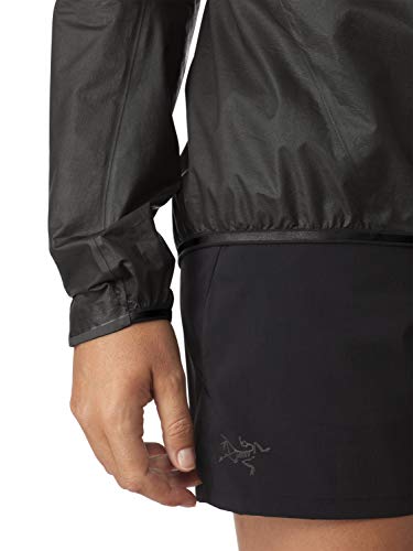 Arcteryx Norvan SL Hoody Chaqueta Impermeable, Mujer, Black/robotica, L