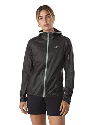 Arcteryx Norvan SL Hoody Chaqueta Impermeable, Mujer, Black/robotica, L