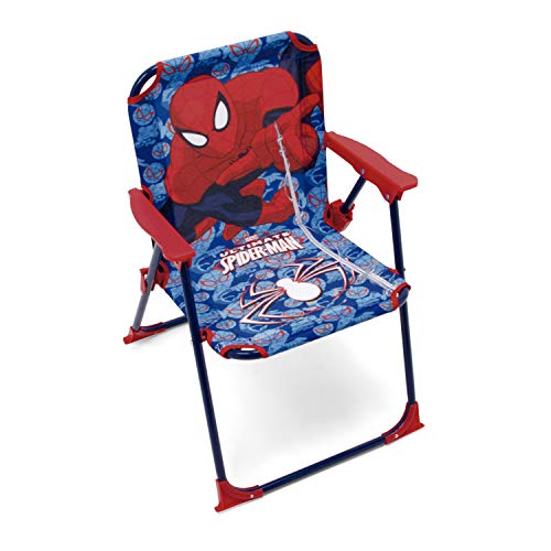 ARDITEX SM9460 Silla Plegable con Brazos de 38x32x53cm de Marvel-Spiderman