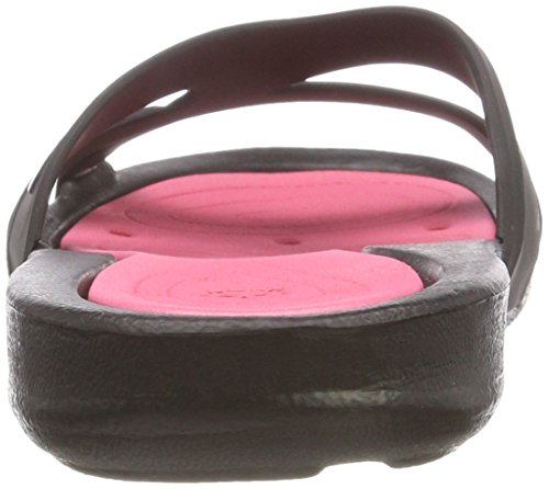 Arena Athena Woman Hook, Zapatos de Playa y Piscina para Mujer, Multicolor (Black/Fuchsia 509), 40 EU