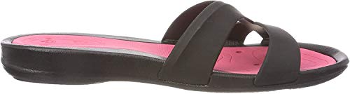 Arena Athena Woman Hook, Zapatos de Playa y Piscina para Mujer, Multicolor (Black/Fuchsia 509), 40 EU