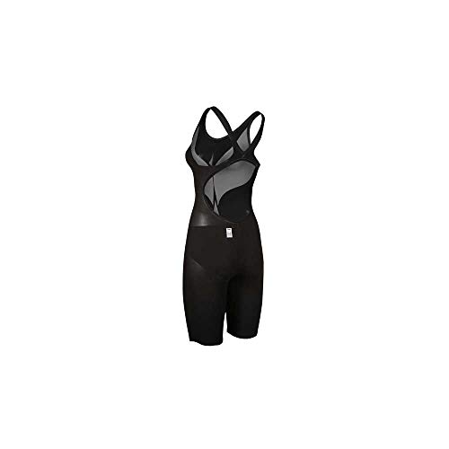 ARENA Bañador 1P Pwsk Carbon Air 2 Traje De Baño, Mujer, Black/Black, 36