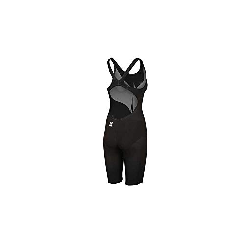 ARENA Bañador 1P Pwsk Carbon Air 2 Traje De Baño, Mujer, Black/Black, 36