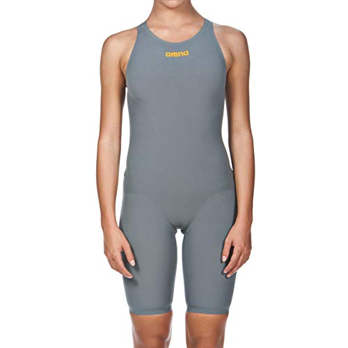 ARENA Bañador 1P Pwsk R-EVO One Traje De Baño, Mujer, Grey/Bright, 38