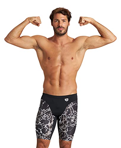 ARENA Bañador Jammer Hombre Earth Texture, Black/Black Multi, L (004653)