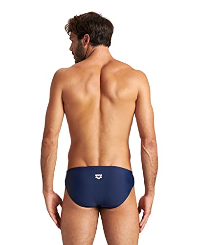 ARENA Bañador Slip Hombre Cosmic, Navy-Multi, M