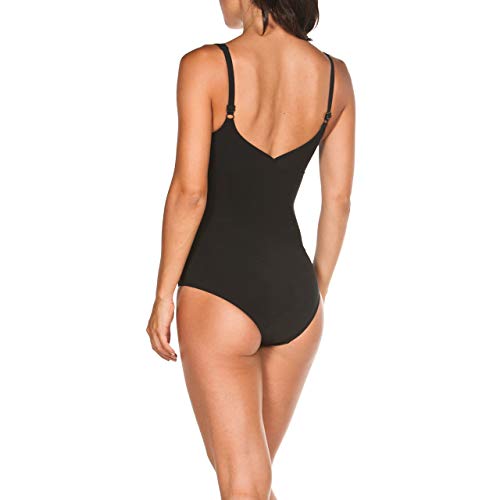 Arena Bodylift Jewel Body C de Cup – Bañador, primavera/verano, mujer, color blanco y negro, tamaño 38