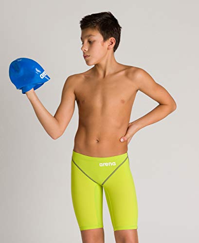 ARENA Boys Racing Jammer Powerskin ST 2.0, Hombre, Jammer, 002775, Lime Green, 28